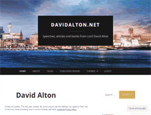 Tablet Screenshot of davidalton.net
